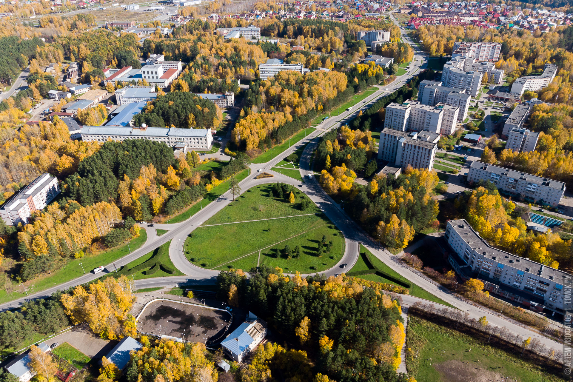 Томск зеленые горки фото