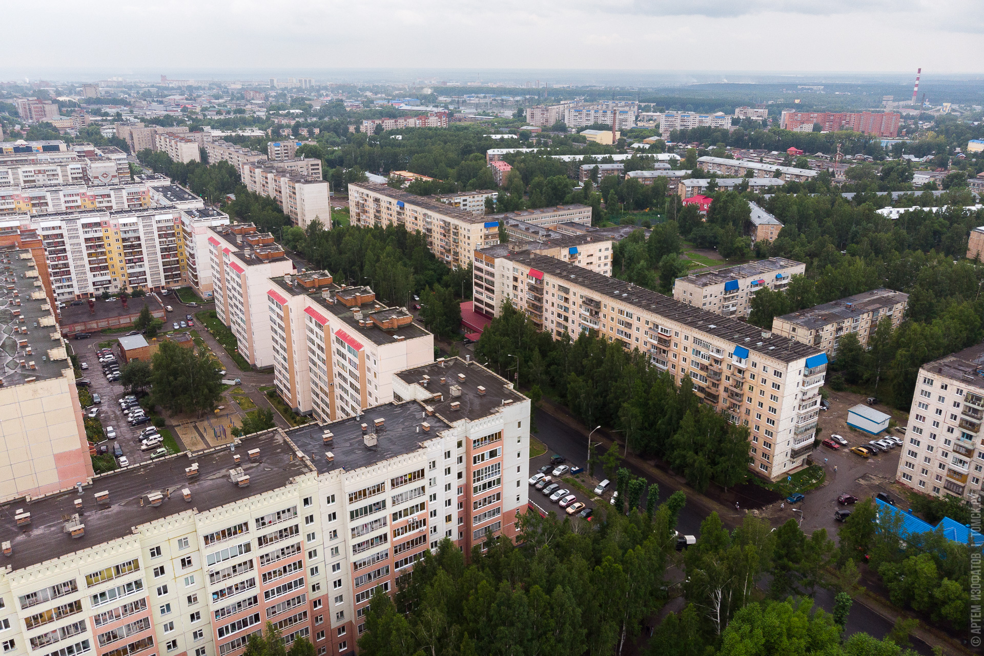 Карта поселок светлый томск