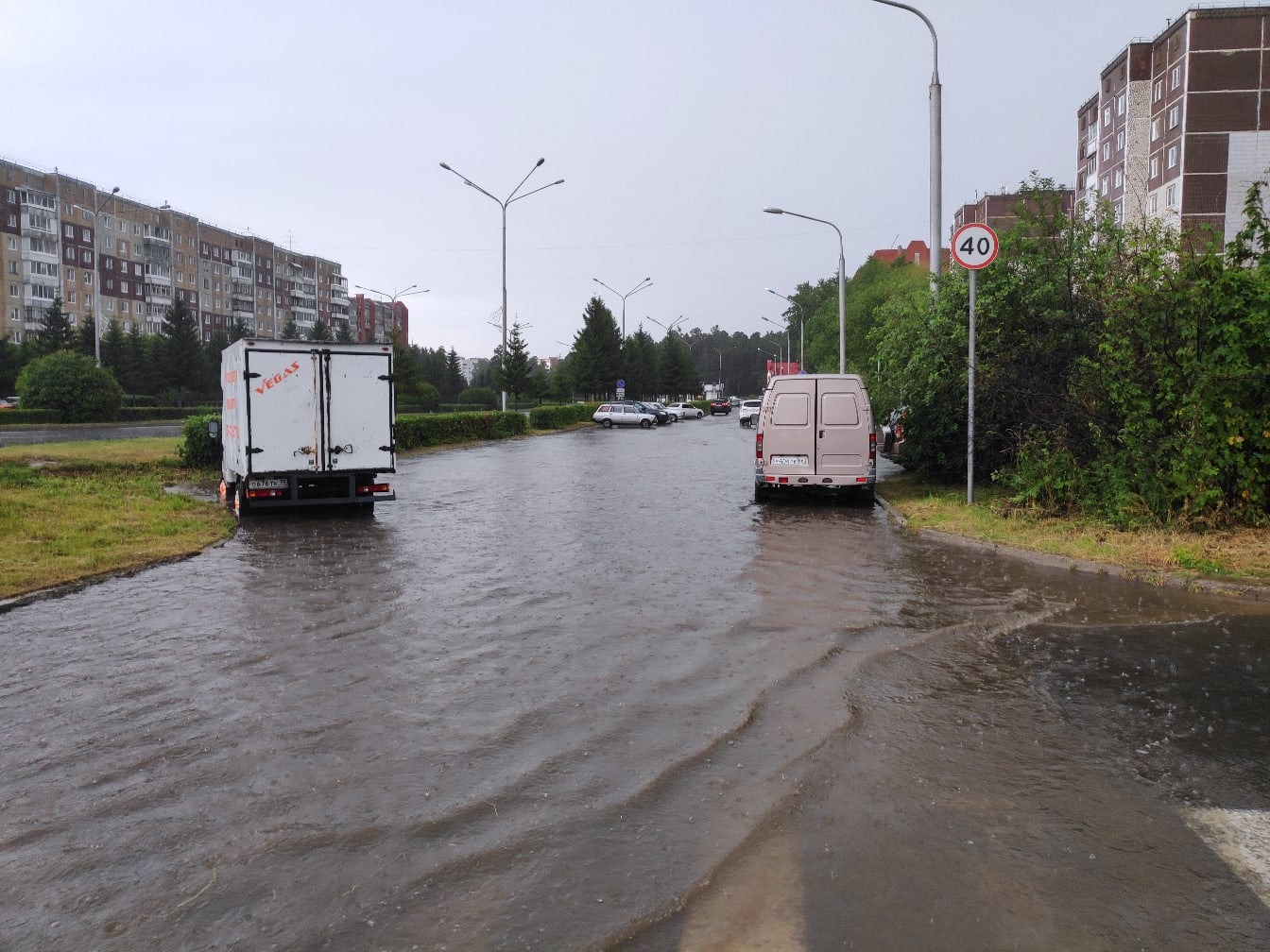 Томск затопление