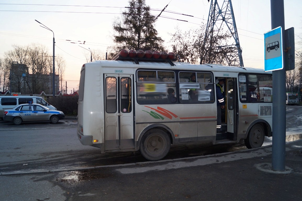 В Томске задержали автобус с несуществующим маршрутом