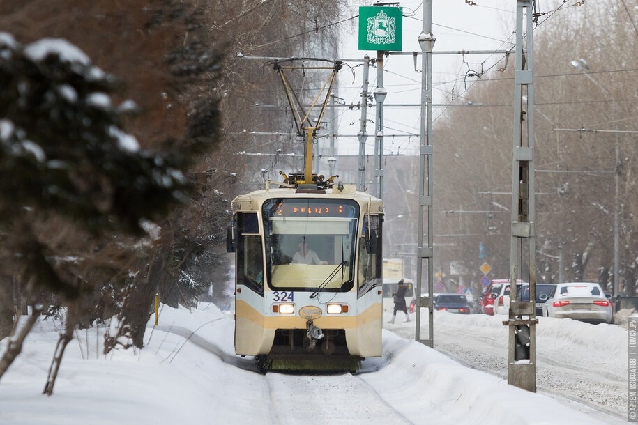 Подготовка к зиме: электротранспорт Томска «утеплился»
