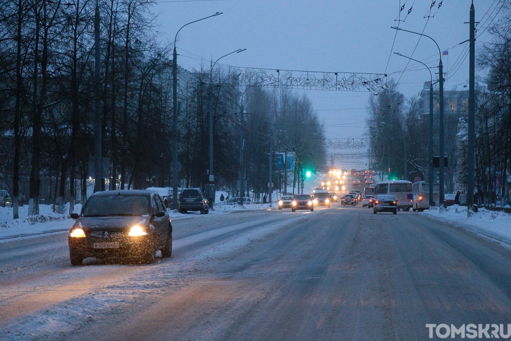 Томск вошел в число городов с самыми плохими дорогами