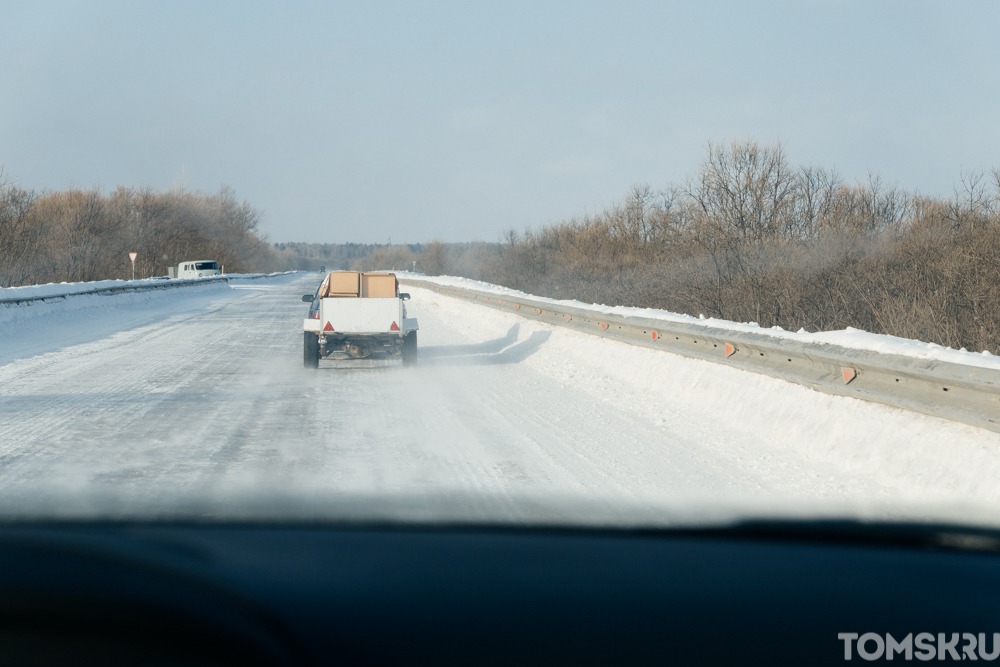Дорожники будут патрулировать федеральные трассы Томской области в морозы