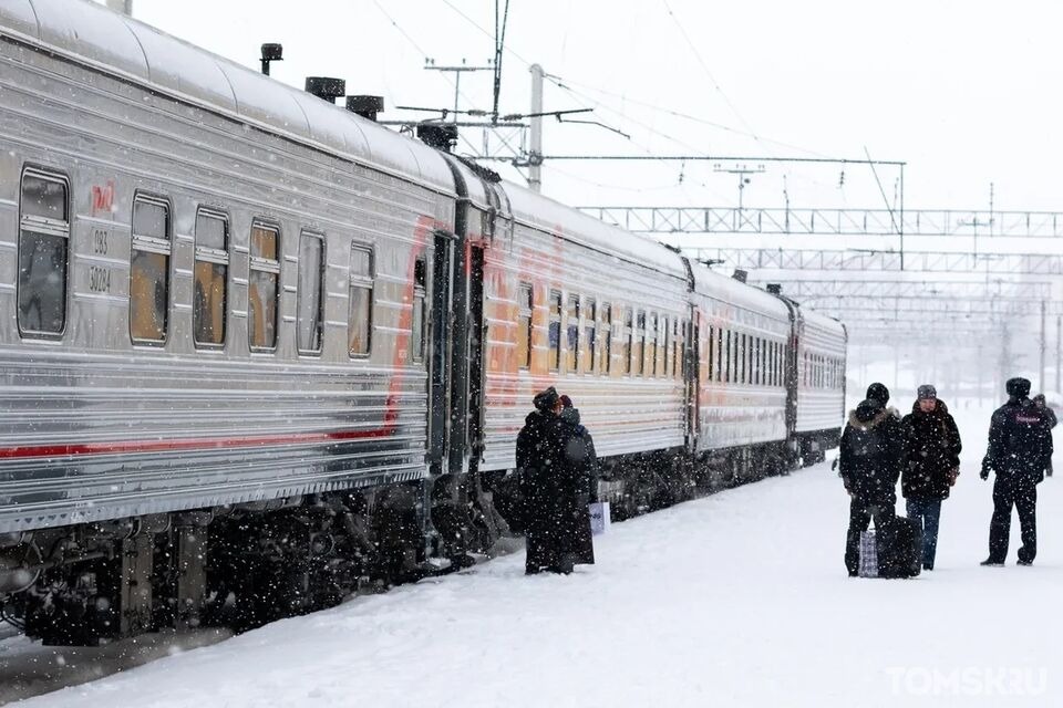 С марта РЖД отменит все поезда из Томска в Москву
