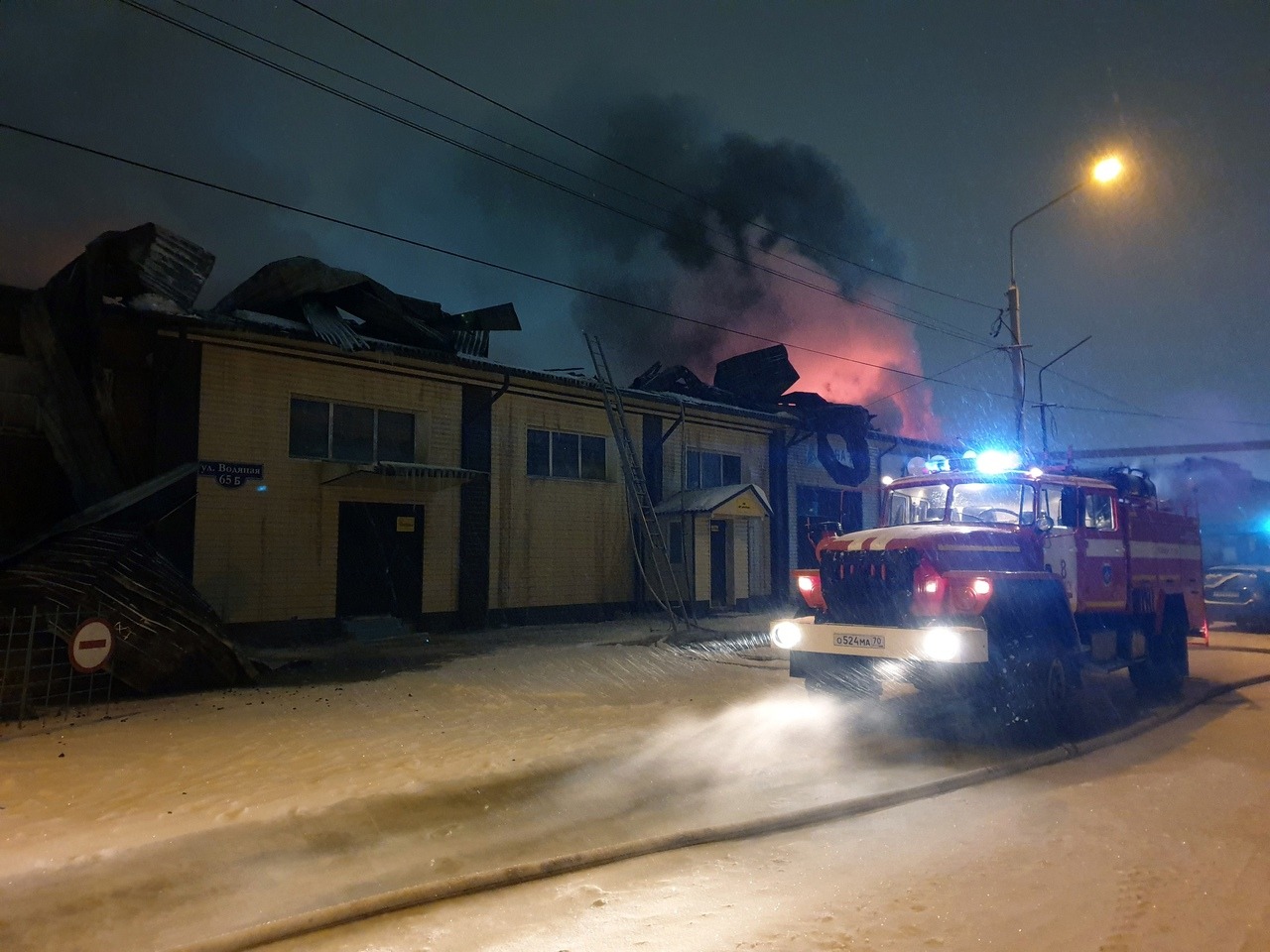 Лента Томск пожар