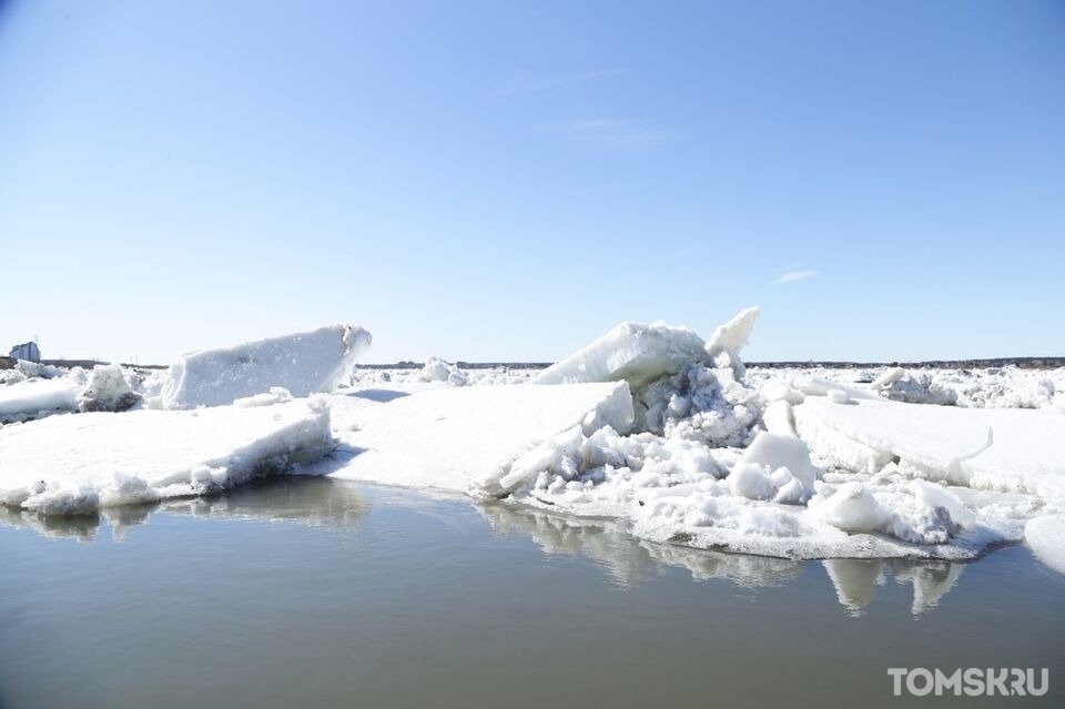 В Томской области начнут взрывать лед уже со следующей недели