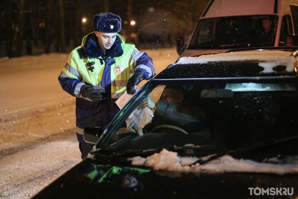 В Томской области поймали более 40 нетрезвых водителей