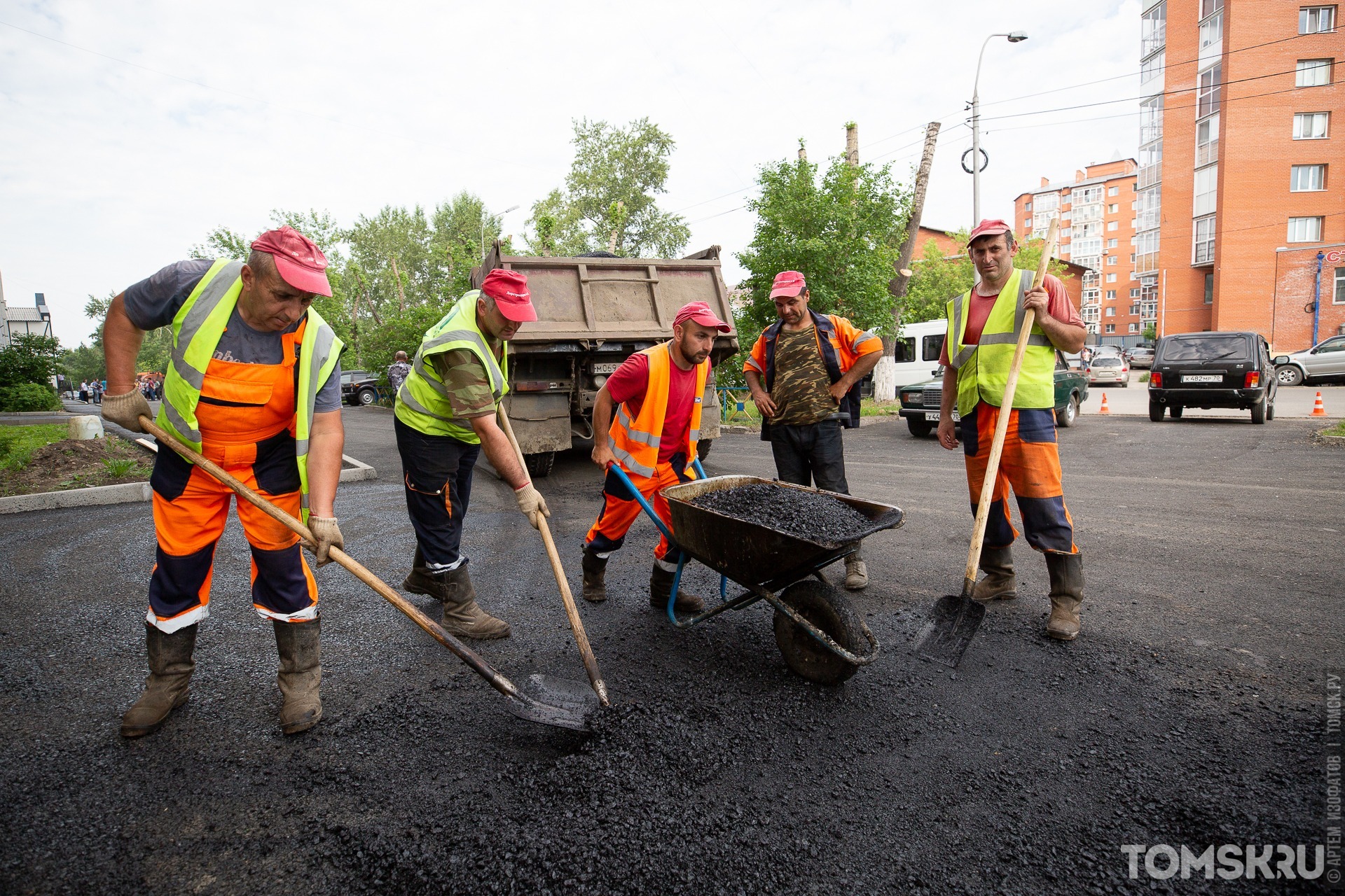 Ремонт дорог в Томске начнется в конце апреля