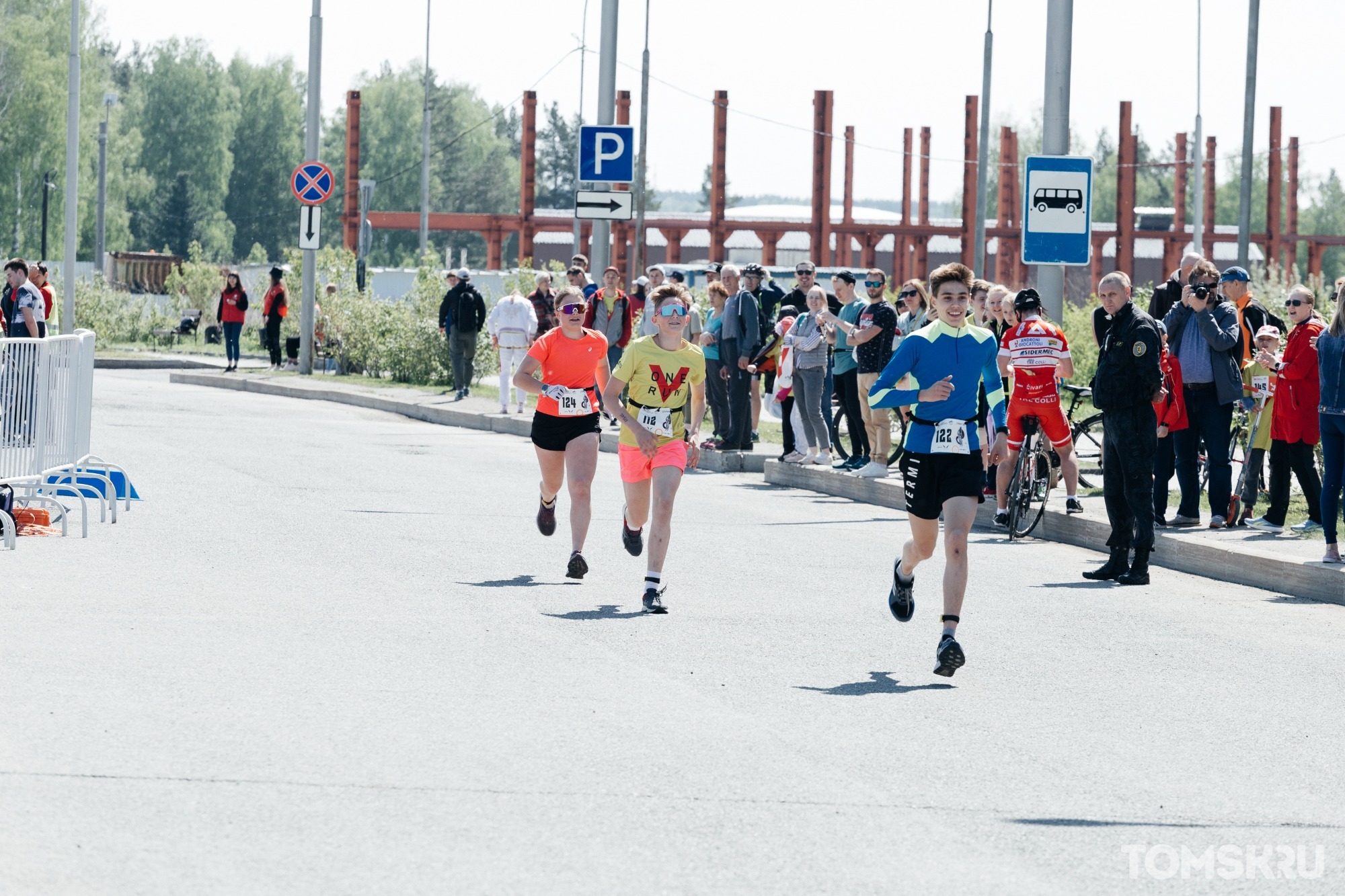 Праздник спорта: в Томске впервые прошли соревнования по триатлону. Фоторепортаж 