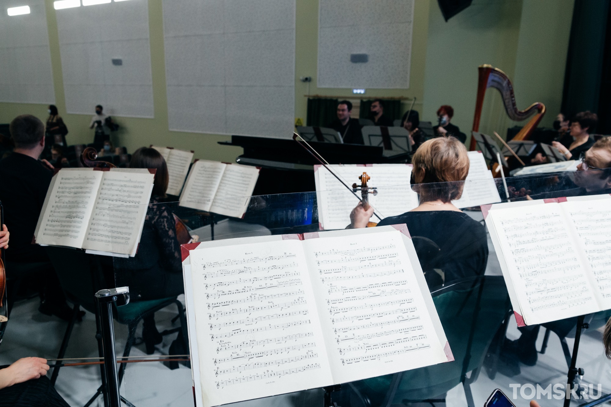 Томский симфонический оркестр начинает гастроли по муниципалитетам региона 