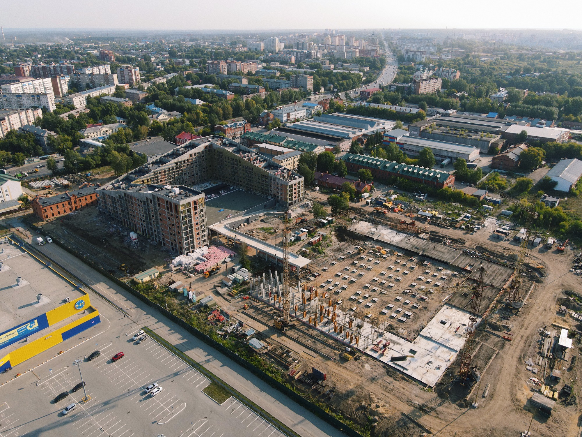 Благоустройство новой площади временно изменит схему движения на ул. Пушкина