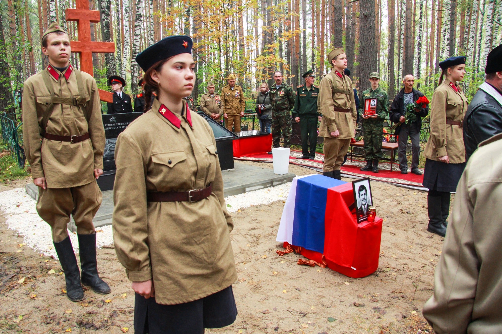 В Томской области похоронили найденного под Новгородом солдата Великой Отечественной войны