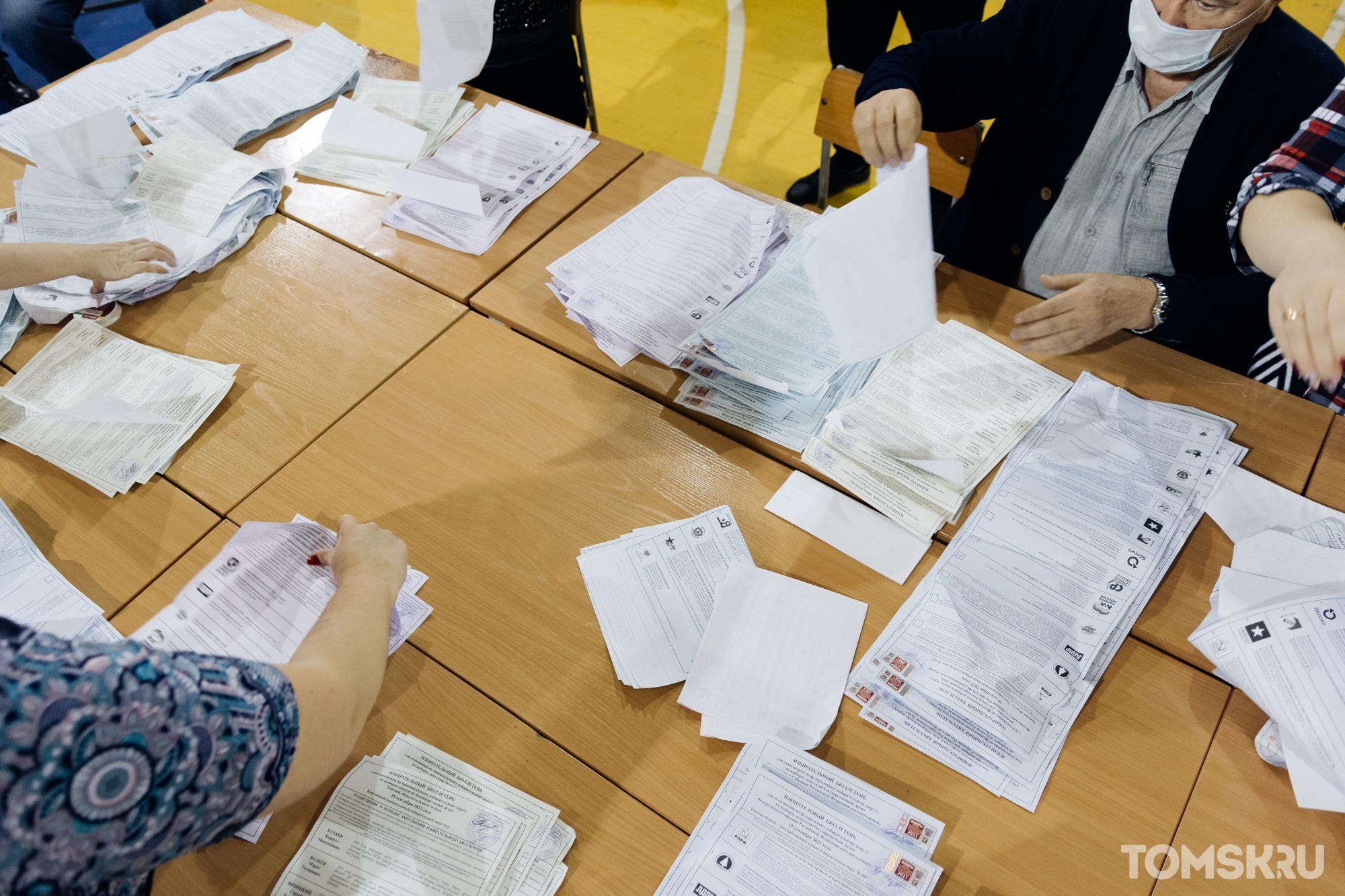 Избирком утвердил результаты выборов в Томской области