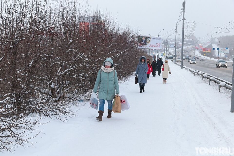 Сибирская зима: синоптики обещают плюсовую температуру в начале недели