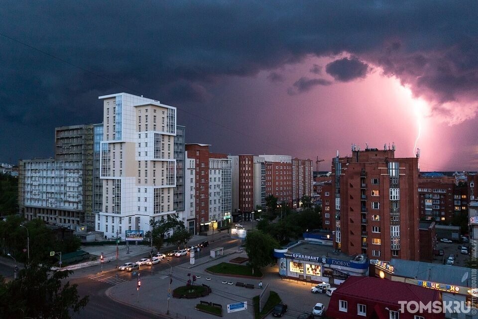 Магнитные бури в Томске