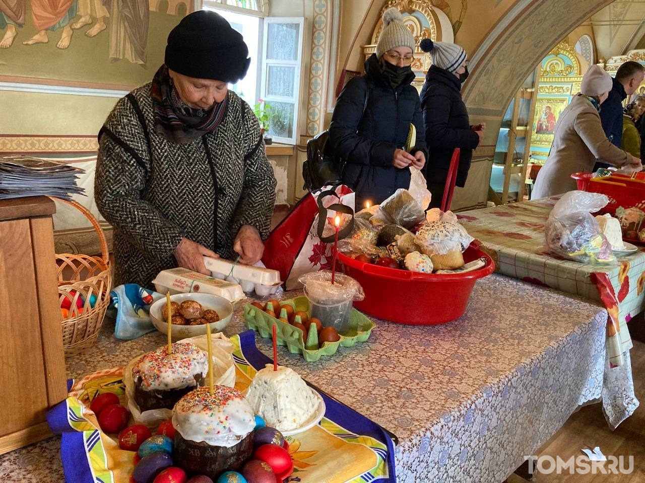 От ярмарок до освещения куличей: как томичи готовятся к Пасхе? | 23.04.2022  | Томск - БезФормата