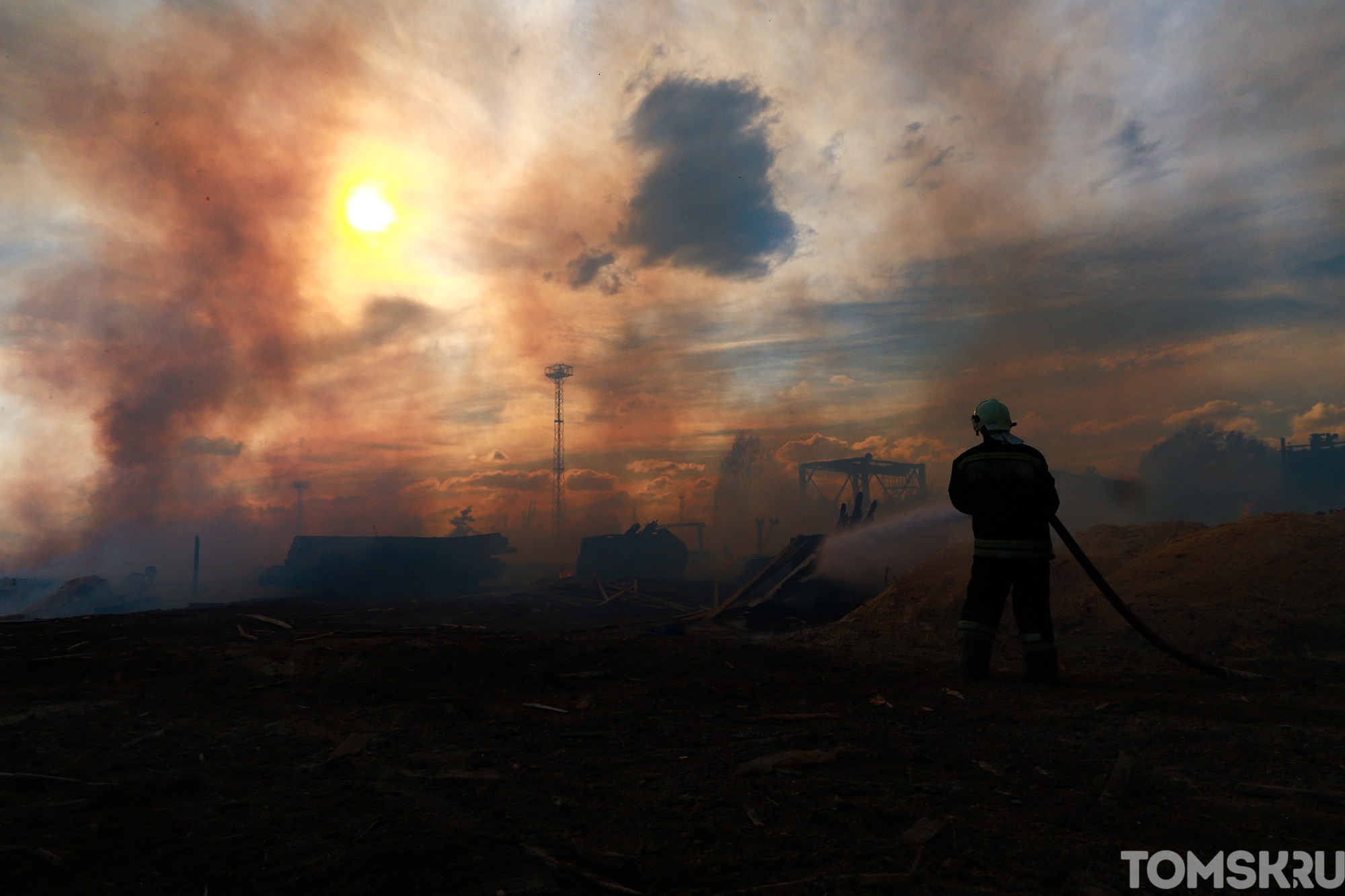 С начала года в Томской области ликвидировано более 100 лесных пожаров 