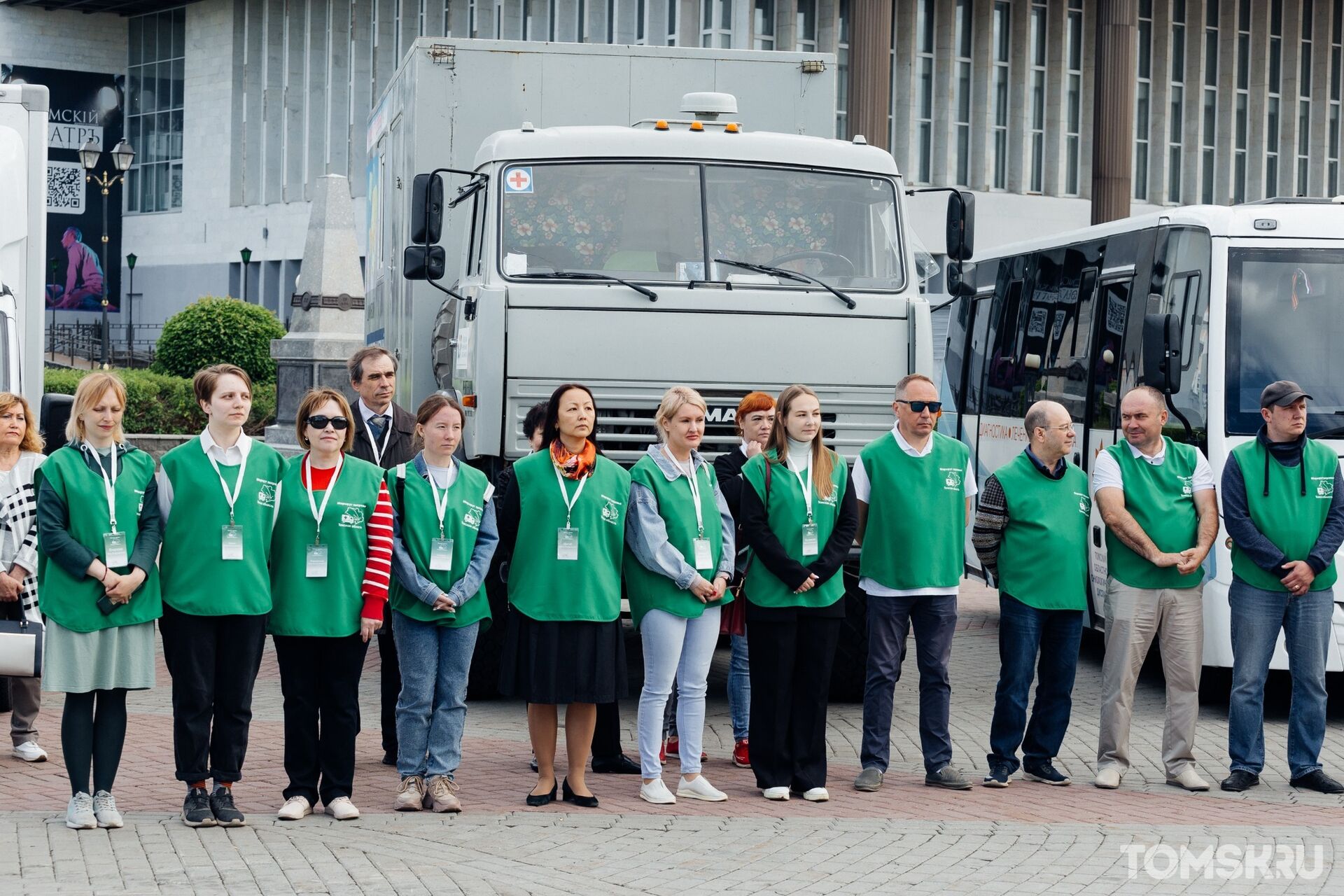 В районы Томской области отправился «Маршрут здоровья» | 30.05.2022 | Томск  - БезФормата