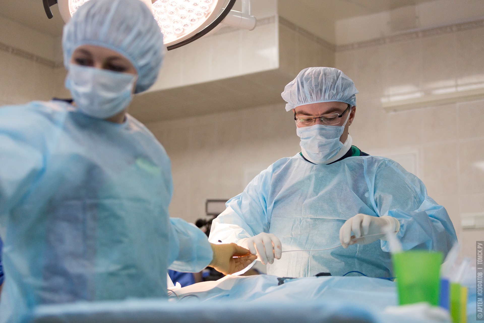 Томские урологи провели сложнейшую операцию пациенту из Кемеровской области