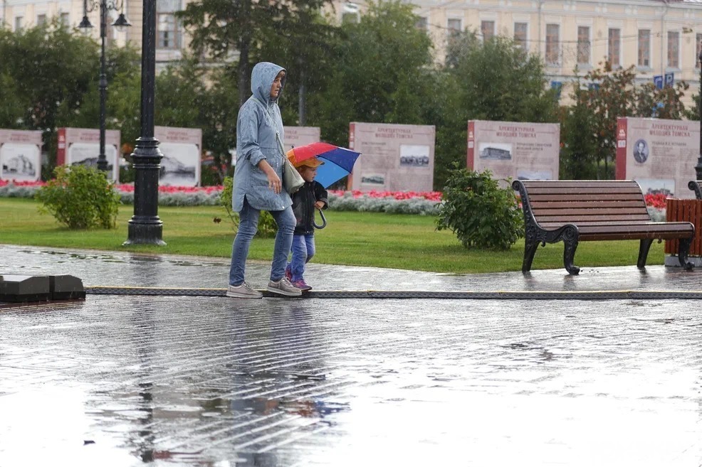 Дождливая погода ожидается в Томске на этой неделе
