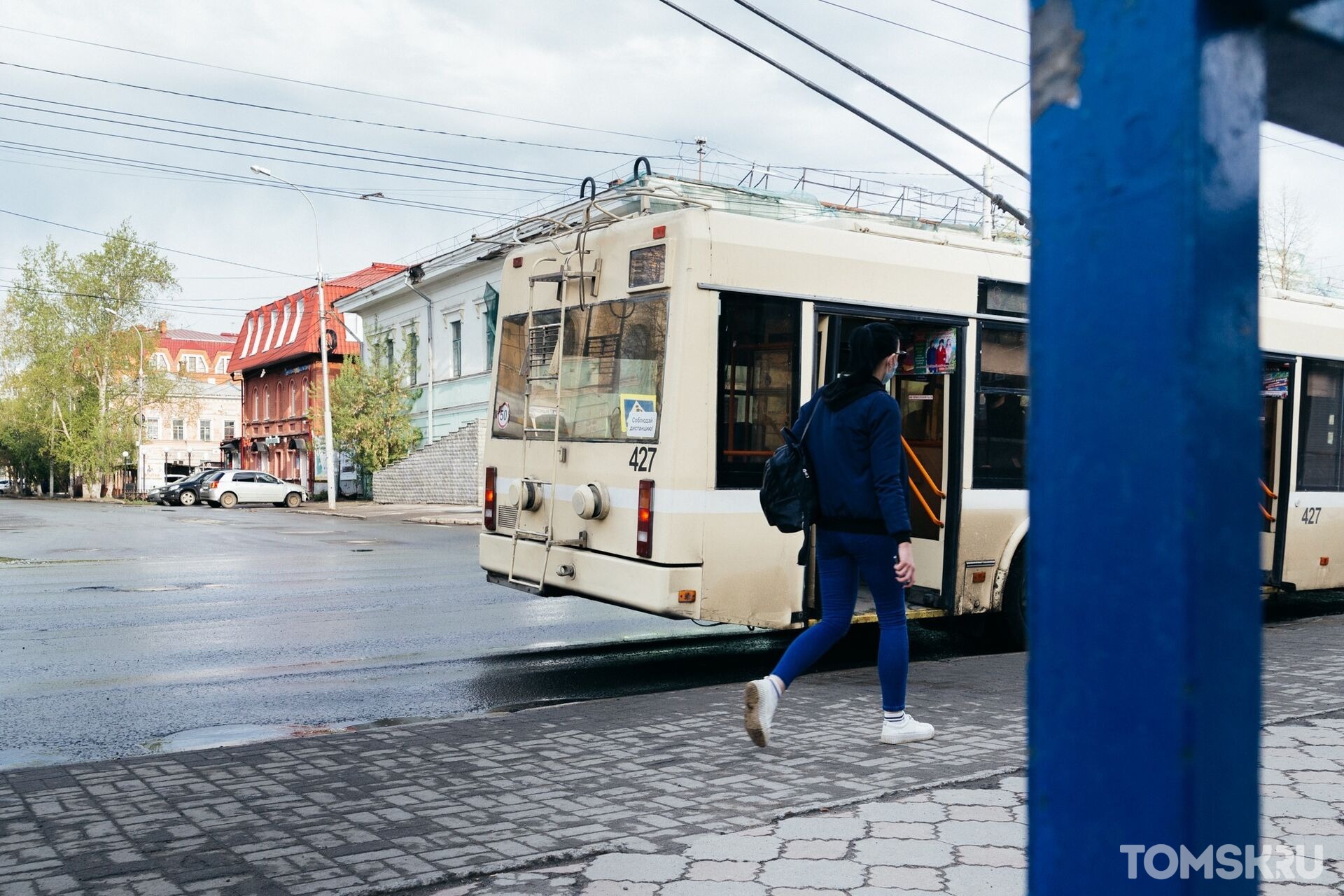 В Томске на три дня закроют троллейбусный маршрут №5 