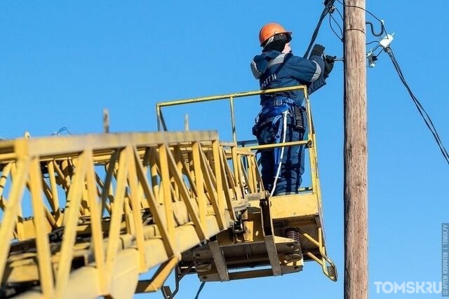 В Томске 81 дом останется без электричества в понедельник 