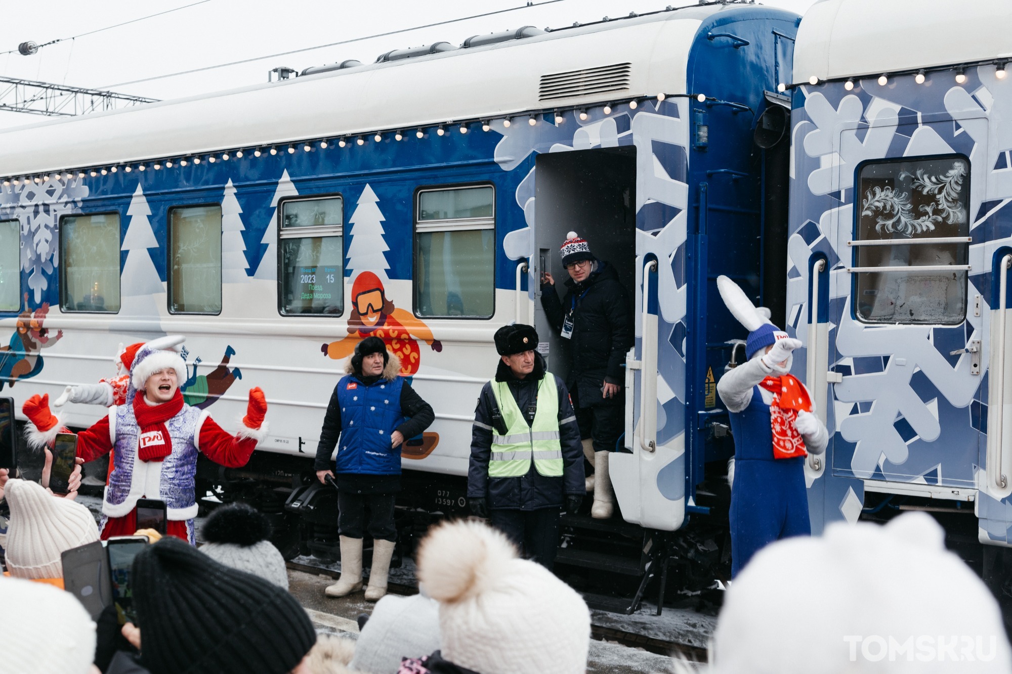 Поезд деда мороза нижневартовск