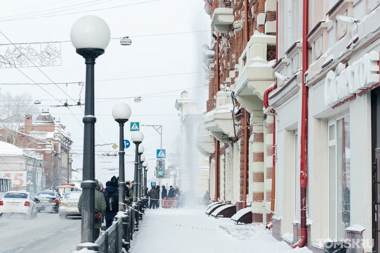 Светильники заменят на Ленина и Нахимова в Томске почти за три миллиона рублей
