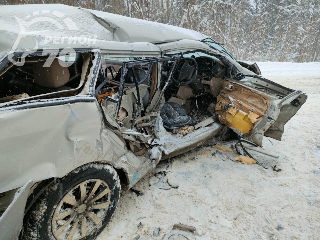 В ДТП вблизи села Моряковский затон пострадали три человека | 25.12.2022 |  Томск - БезФормата