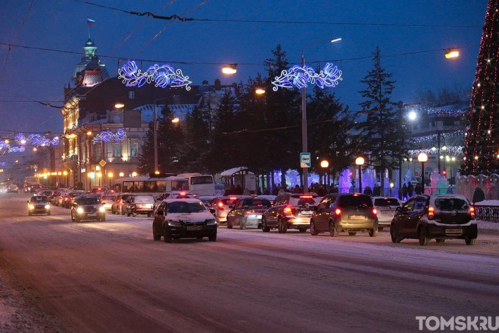 В Томске общественный транспорт не будет ходить в Новогоднюю ночь