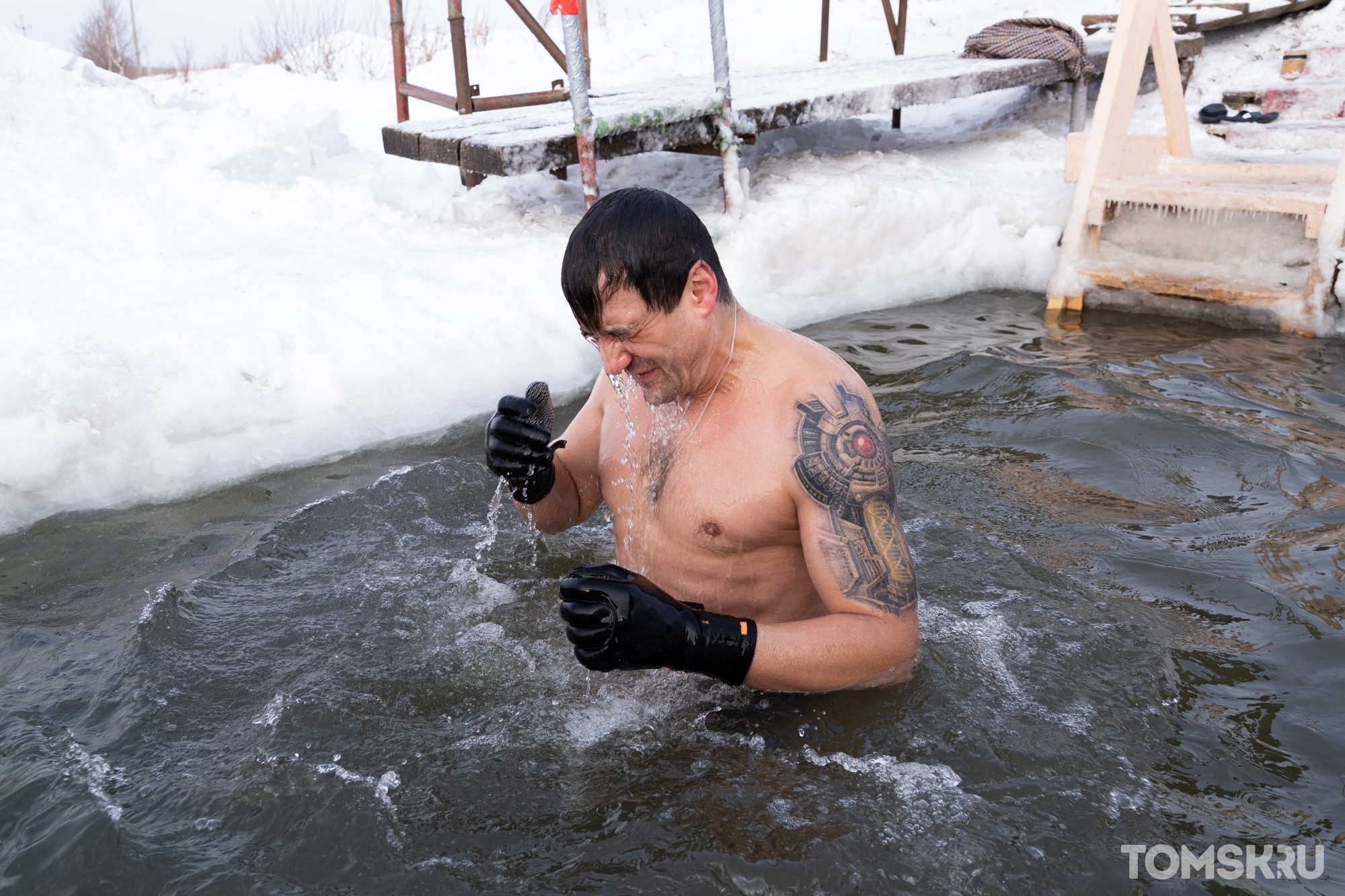 Традиционные Крещенские купания в Томске пройдут на Томи 