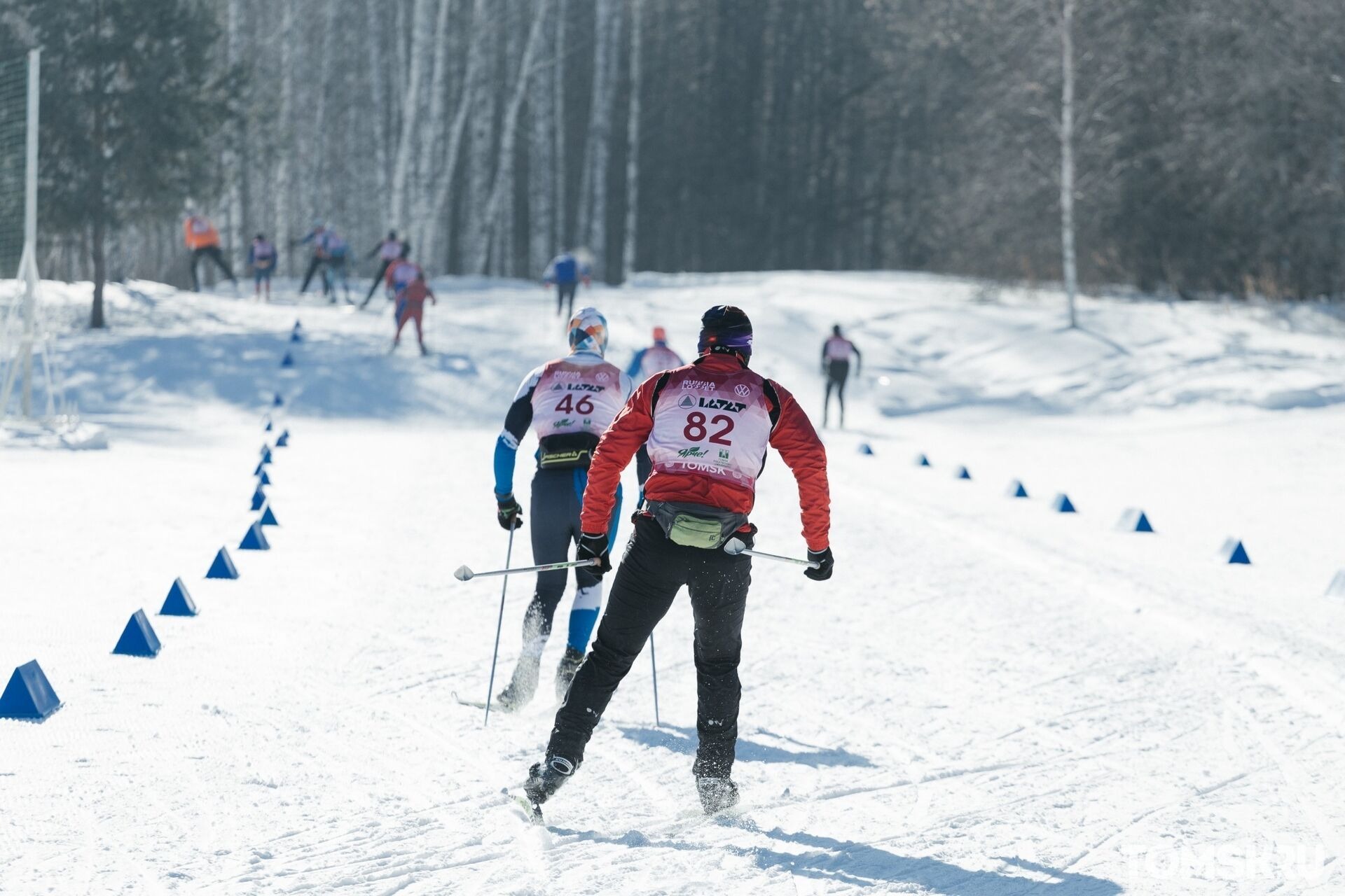 В Томске продолжают работу семь лыжных баз