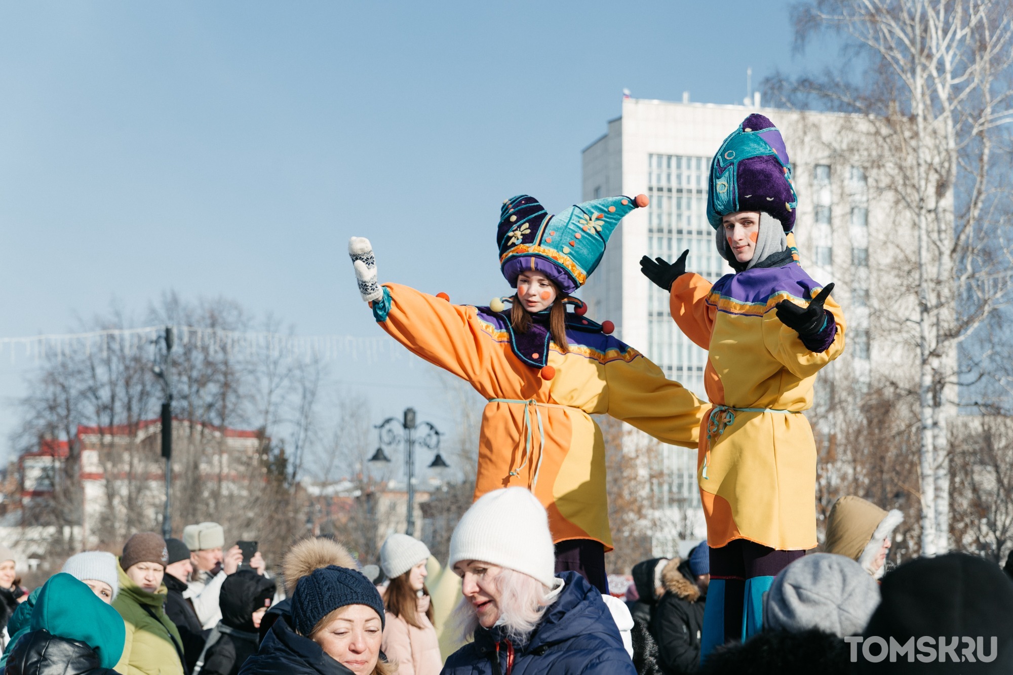 Как в Томске отпраздновали Масленицу: фоторепортаж