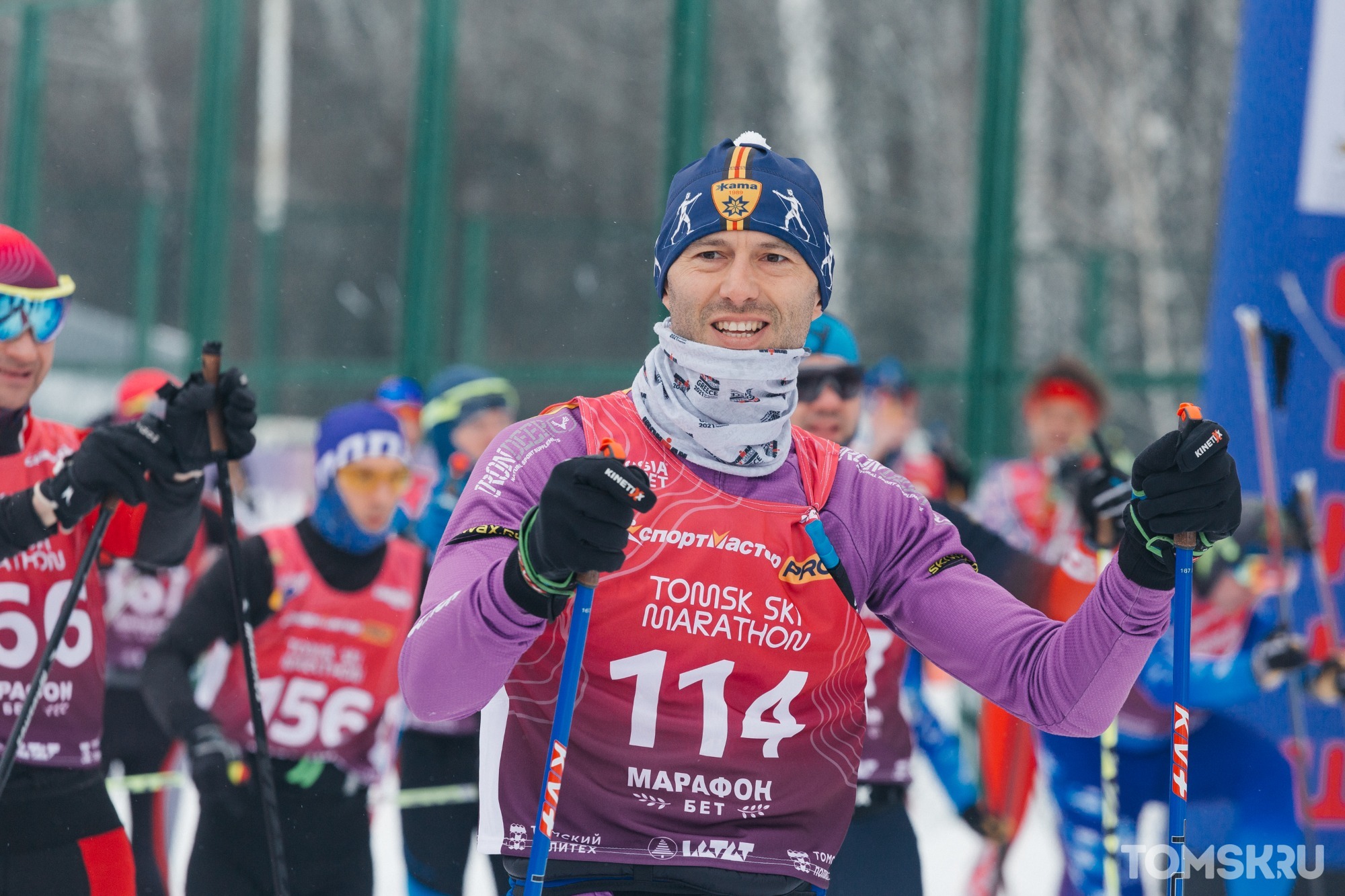 «Лыжню!»: в Томске во второй раз собрали лыжников из регионов на марафон 