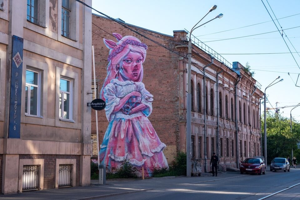 «Выход в город»: организаторы Street Vision анонсировали появление 8 муралов в Томске