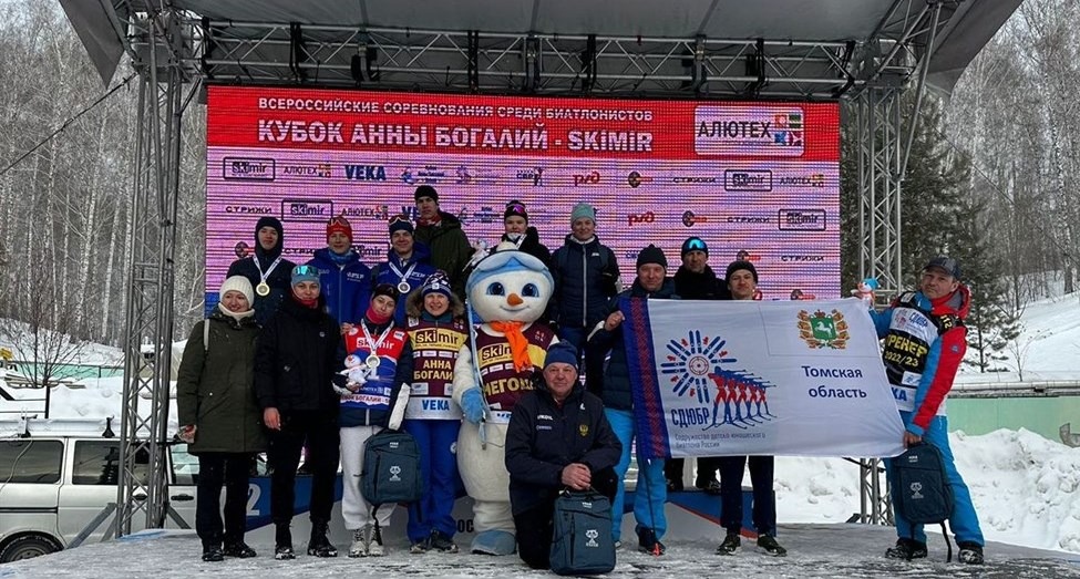 Томские биатлонисты заняли призовые места на всероссийских соревнованиях