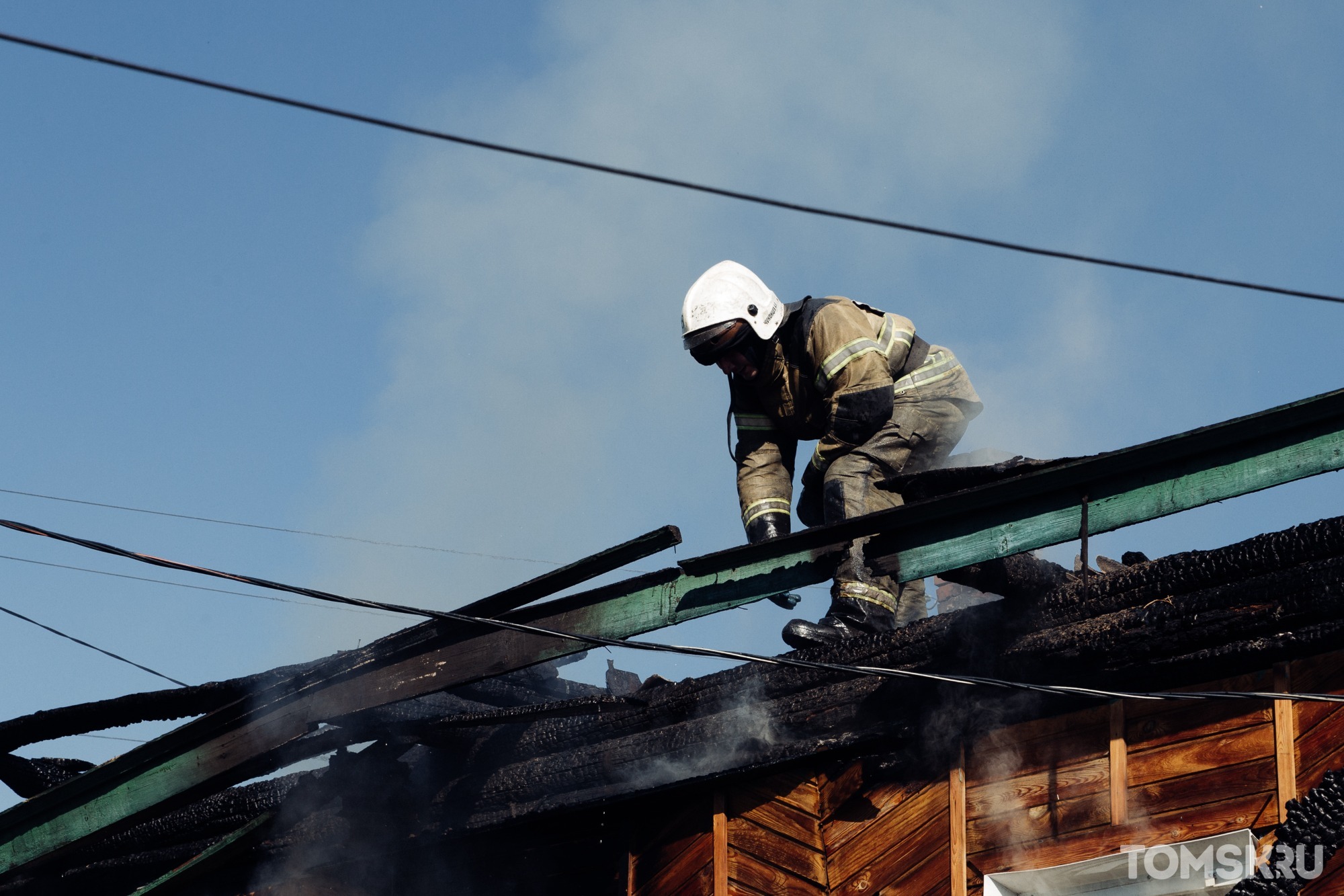 Томичи могут помочь семьям, пострадавшим от пожара в Дзержинском