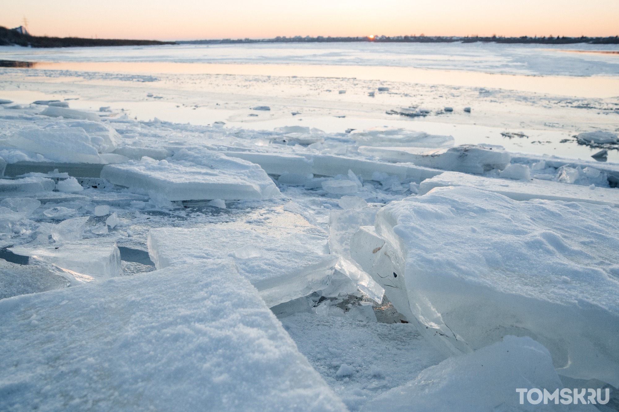 Гидрометцентр: ледоход в Томске может начаться уже в конце этой недели 