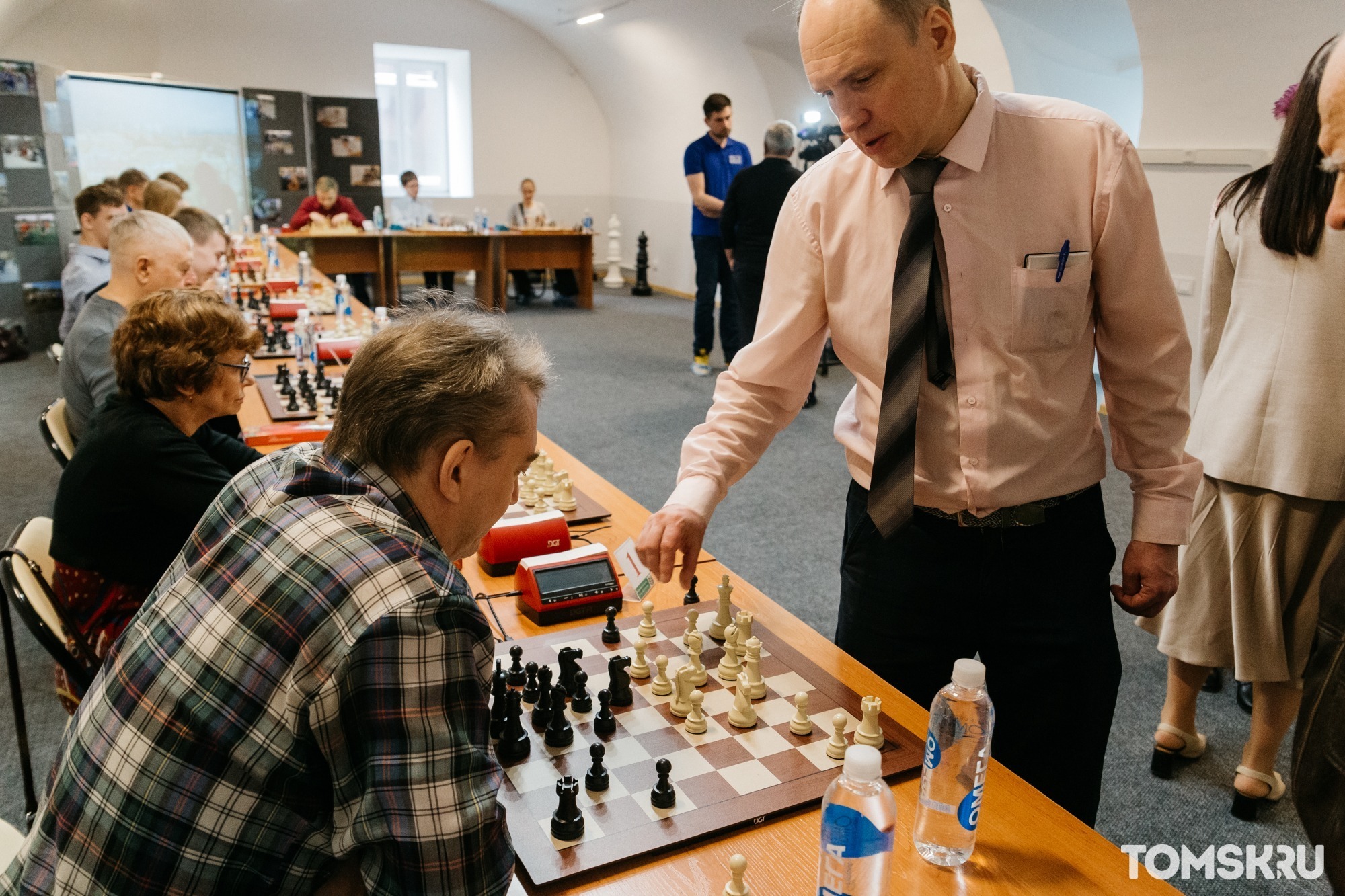В историческом здании Томска открылся шахматный клуб 