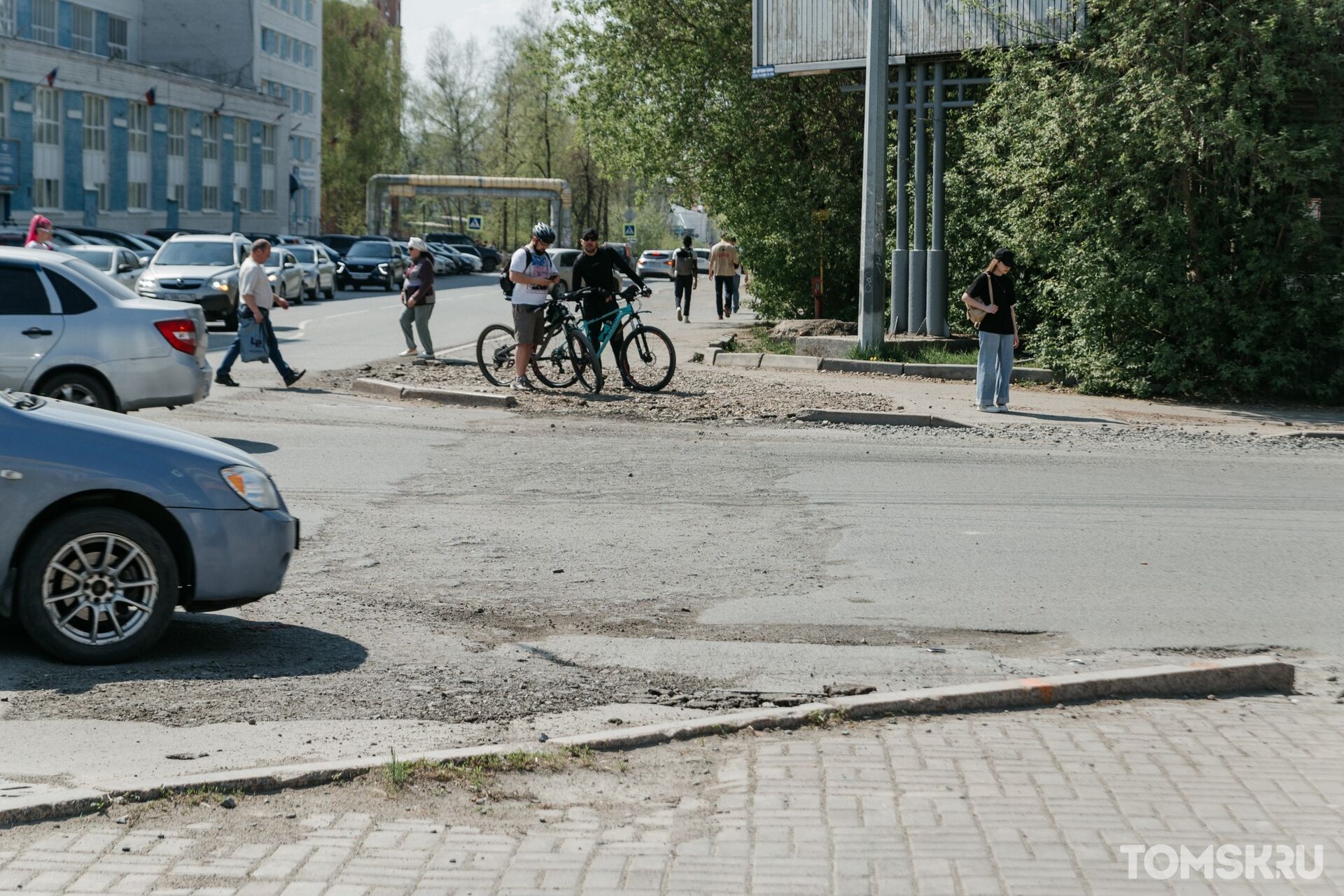 Физика города: откуда на улицах Томска берется пыль | 24.05.2023 | Томск -  БезФормата