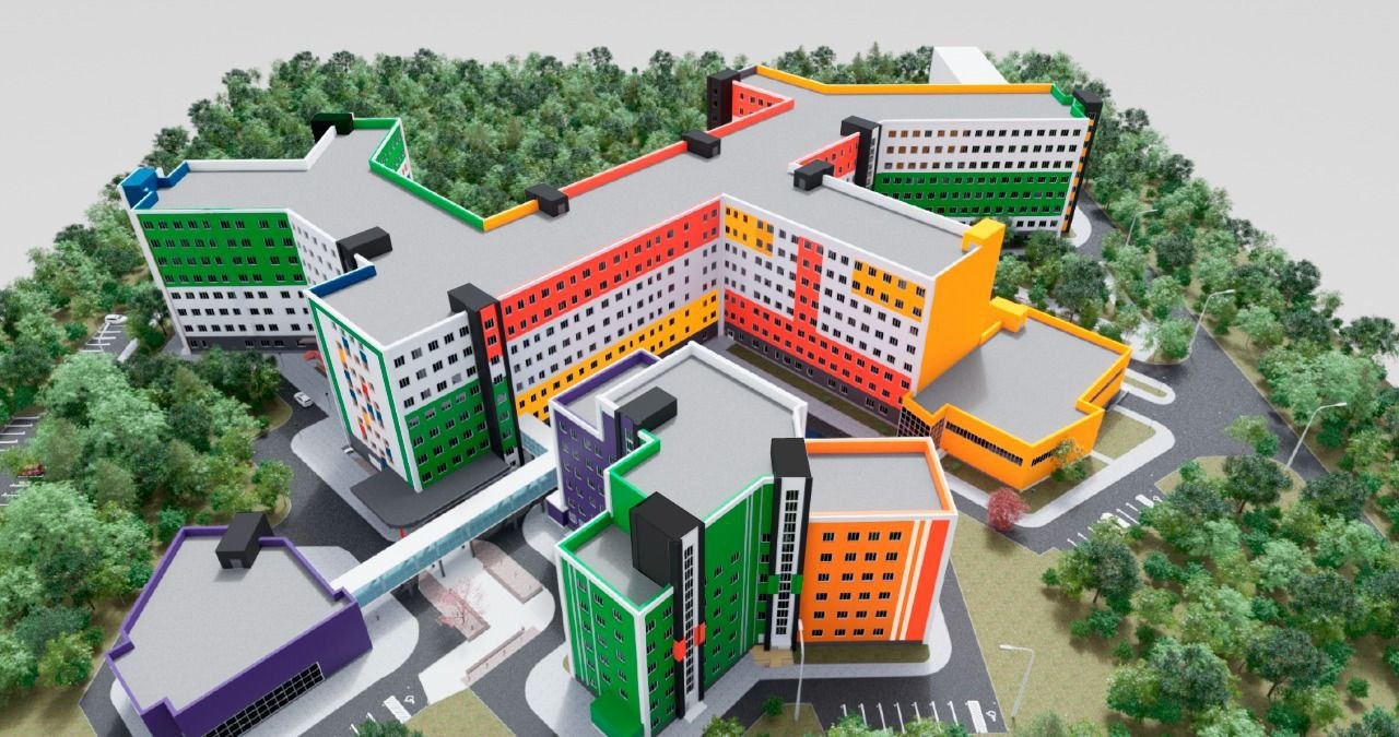 Строительство новой детской больницы в Томске займет около трех лет